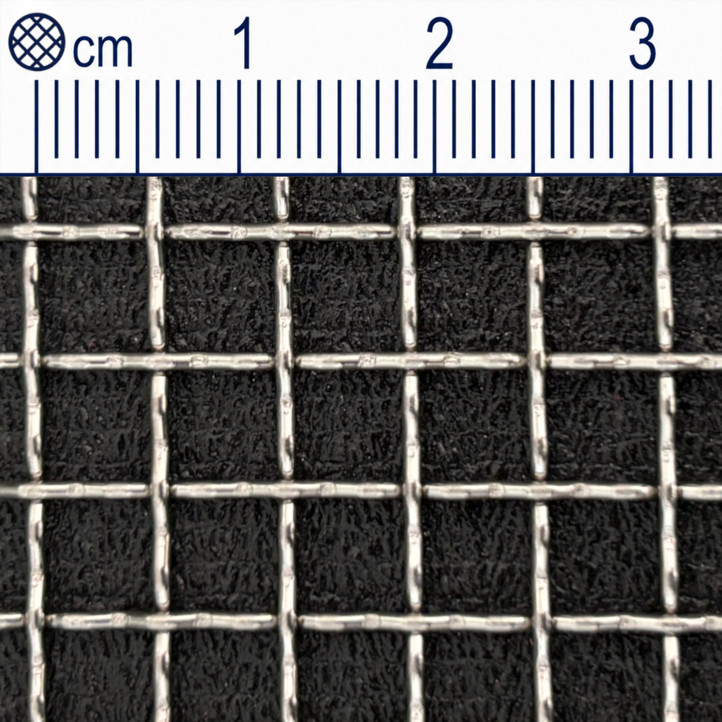 Rete in filo di acciaio inox, maglia 5,0 mm (Mesh 4,25), spessore filo 1 mm V2A 1.4301 su misura