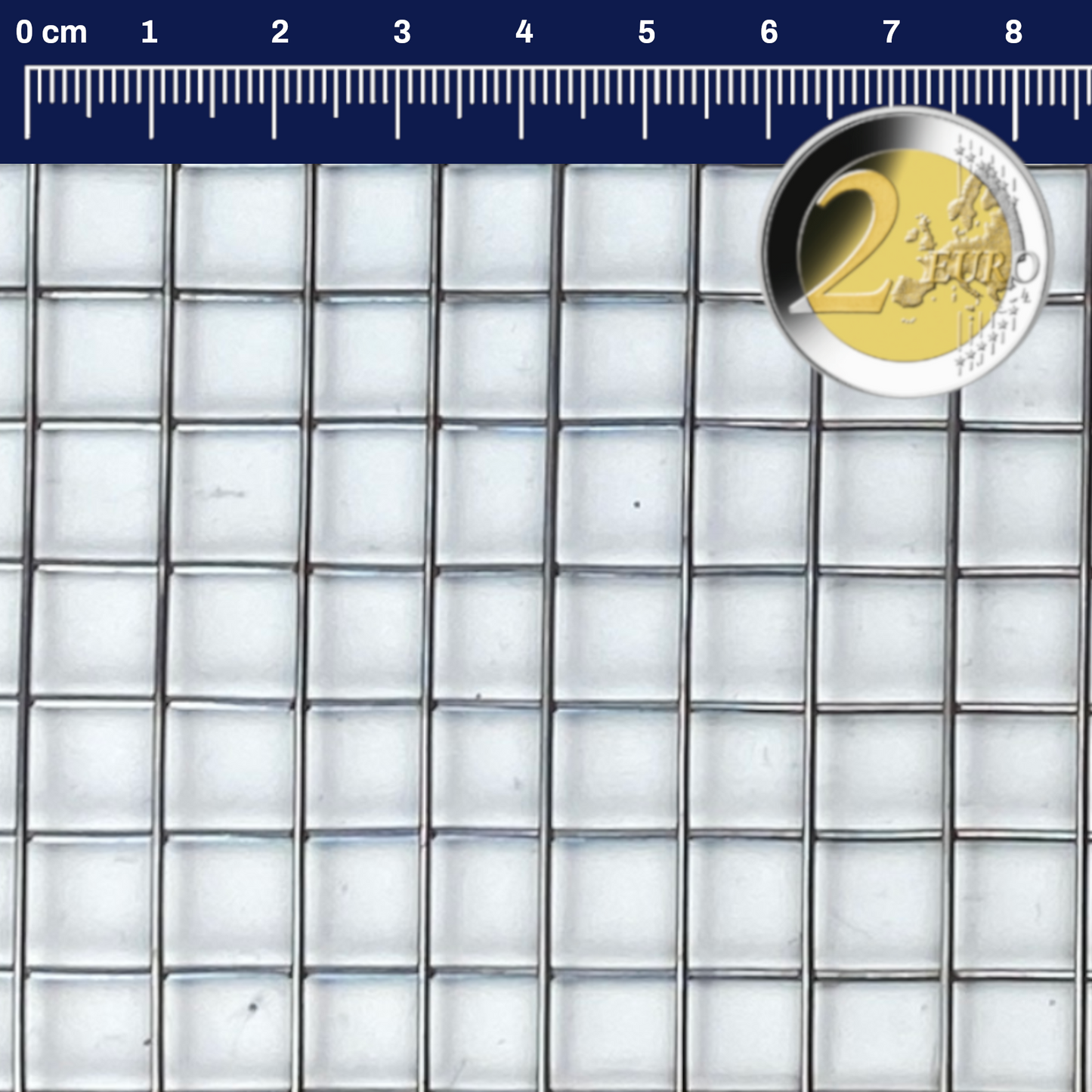 Schweißgitter Edelstahl Maschenweite 10 mm Drahtstärke 1 mm V2A 1.4301 nach Maß