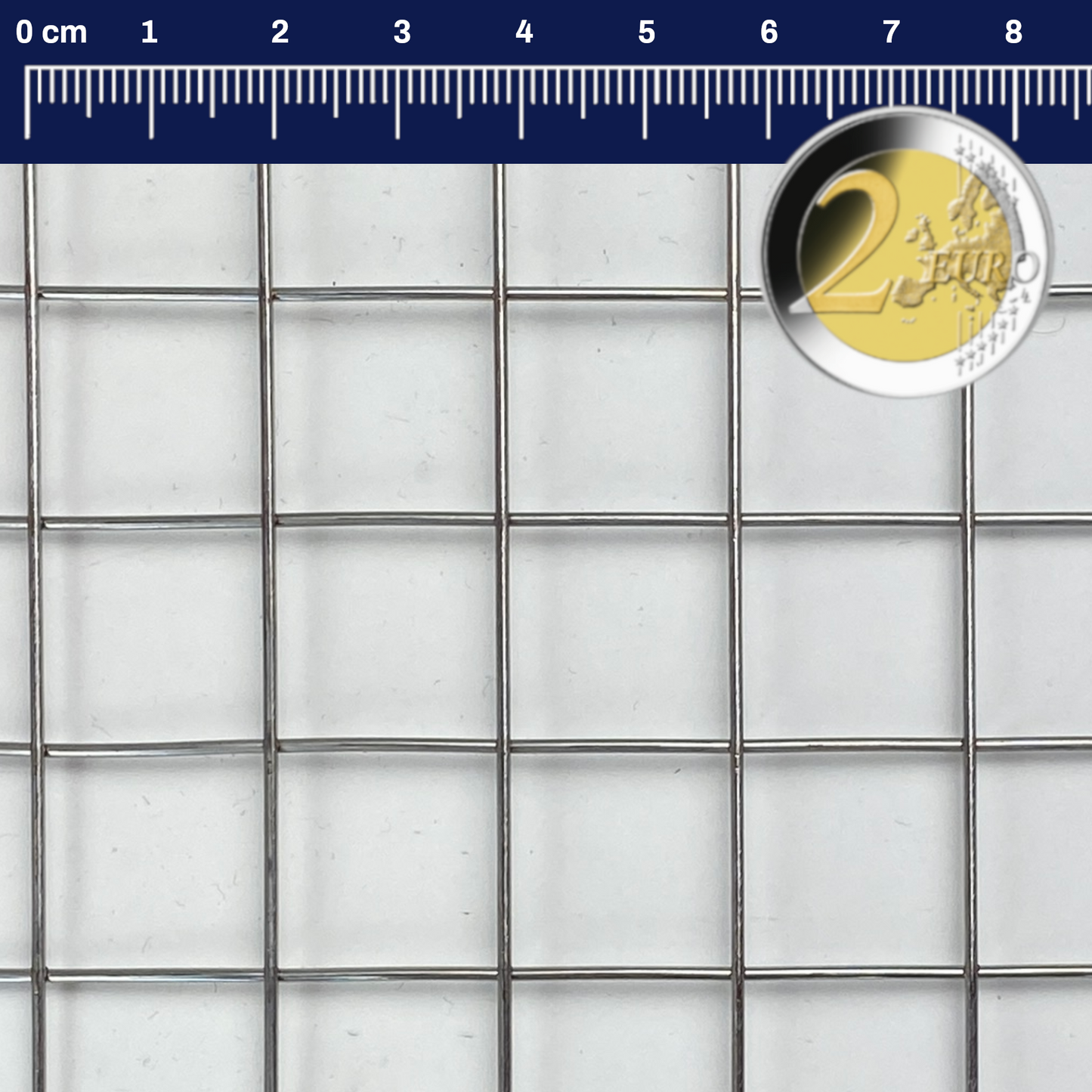 Schweißgitter Edelstahl Maschenweite 19 mm Drahtstärke 1 mm V2A 1.4301 nach Maß