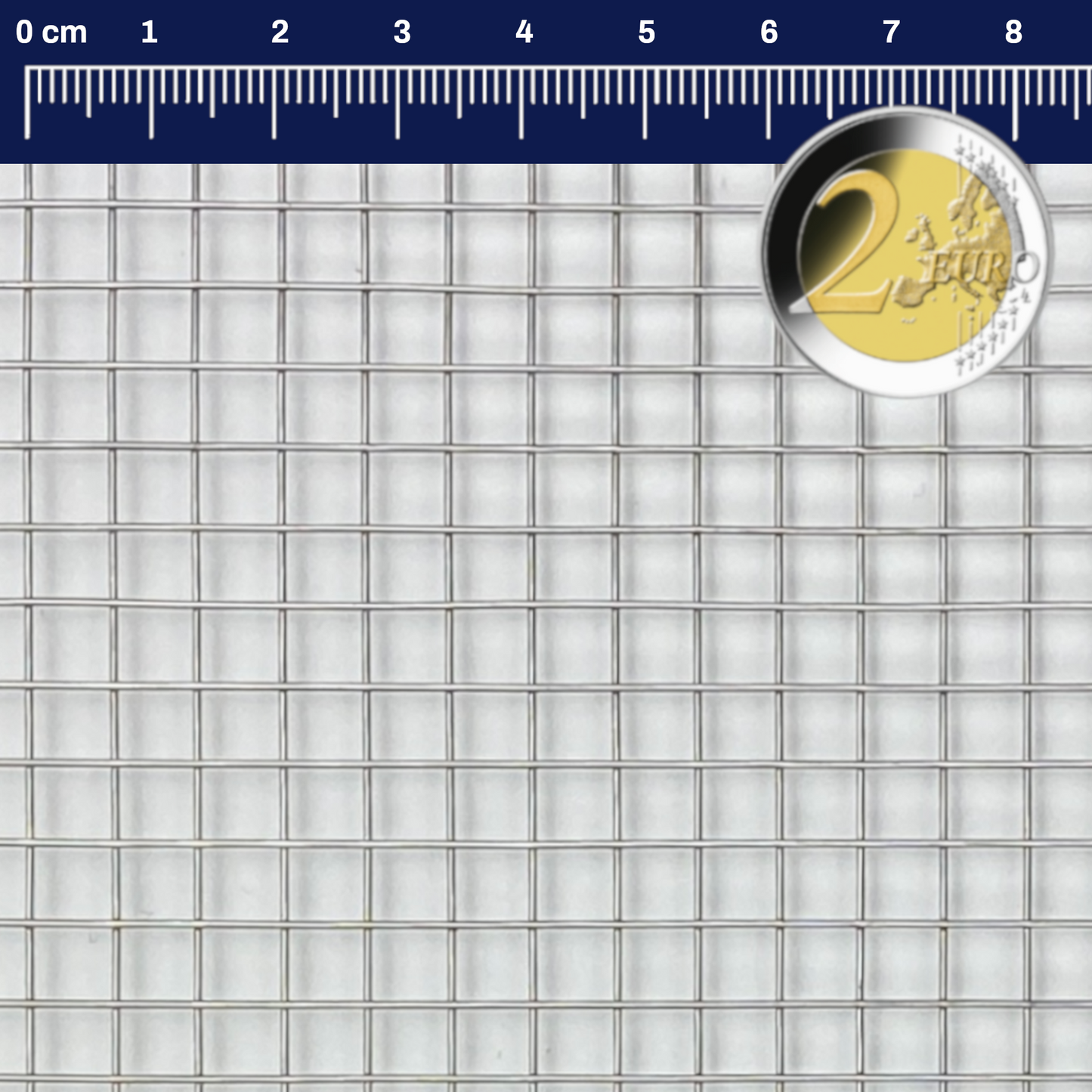 Schweißgitter Edelstahl Maschenweite 7,5 mm Drahtstärke 1 mm V2A 1.4301 nach Maß
