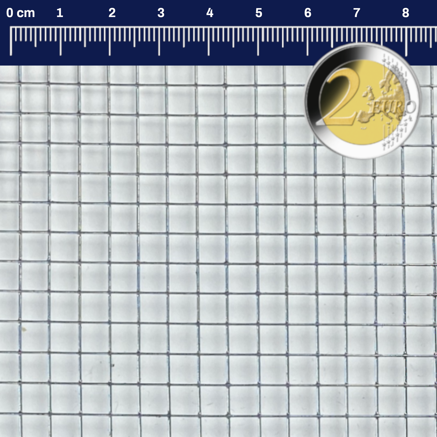 Wühlmausgitter, Maulwurfgitter, Hasendraht Feuerverzinkt Maschenweite 6 x 6 mm Drahtstärke 0,6 mm nach Maß