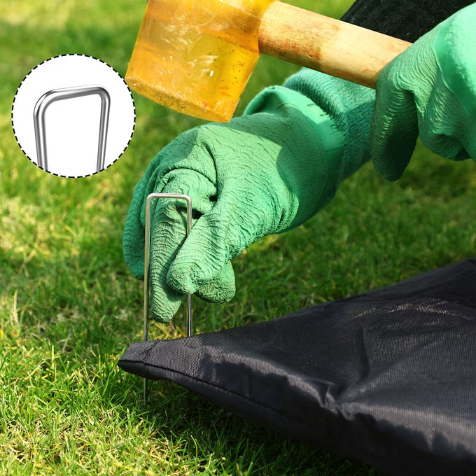 Picchetti da terra – Set da 20 pezzi in acciaio zincato Ø 2,5 mm