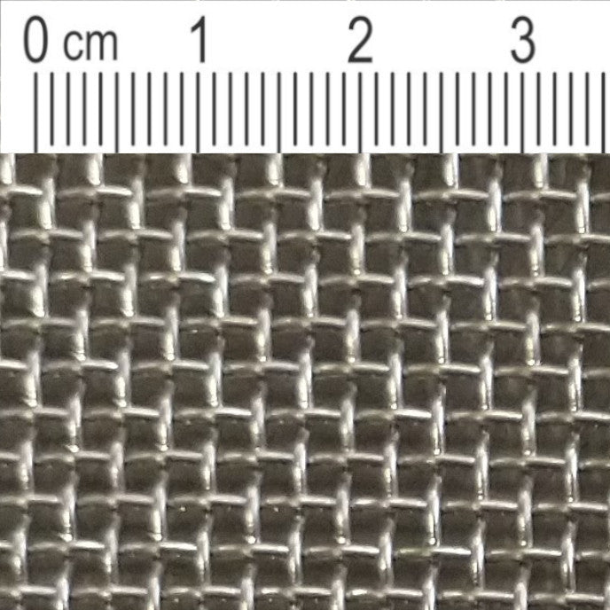 Rete in filo di acciaio inox, maglia 1,4 mm (Mesh 12), spessore filo 0,7 mm V2A 1.4301 su misura