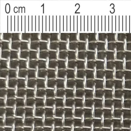 Rete in filo di acciaio inox, maglia 1,4 mm (Mesh 12), spessore filo 0,7 mm V2A 1.4301 su misura