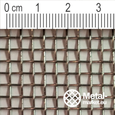 Rete metallica in acciaio inox, maglia 3,1 mm, maglia 6,5 V2A