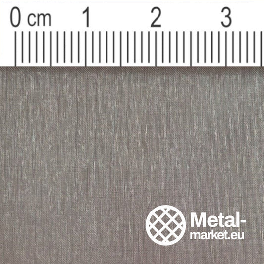Rete metallica in acciaio inox, maglia 0,075 mm (Mesh 200), spessore filo: 0,05 mm, V4A 1.4401 su misura.