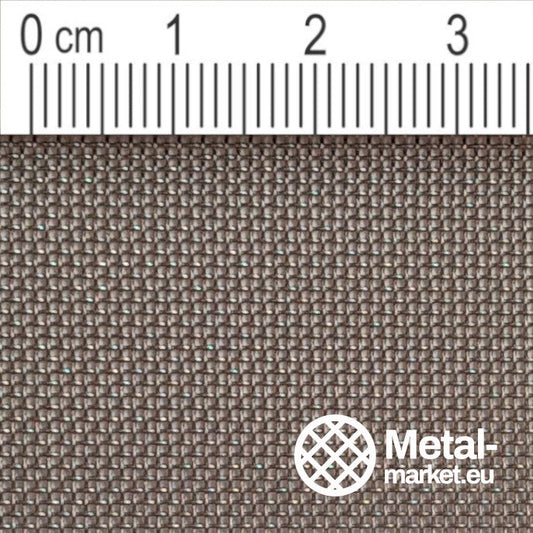 Rete metallica in acciaio inossidabile Maglia 0,5 mm (Mesh 30) Spessore filo: 0,32 mm V4A 1.4401 su misura