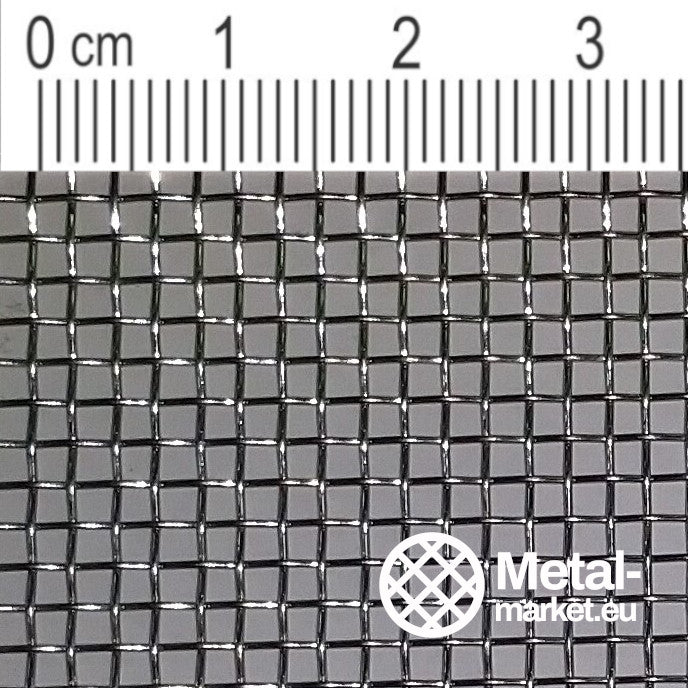 Drahtgewebe Edelstahl Maschenweite 2 mm (Mesh 10) Drahtstärke: 0,56 mm V4A 1.4401 nach Maß