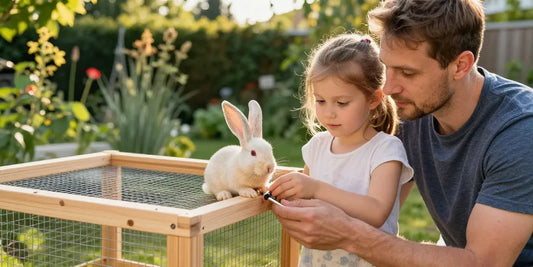 Kaninchen Außengehege bauen: Die 5 wichtigsten Faktoren für maximale Sicherheit