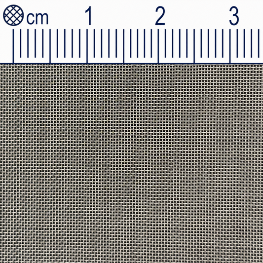 Rete in filo di acciaio inox, maglia 0,25 mm (Mesh 60), spessore filo 0,16 mm V2A 1.4301 su misura
