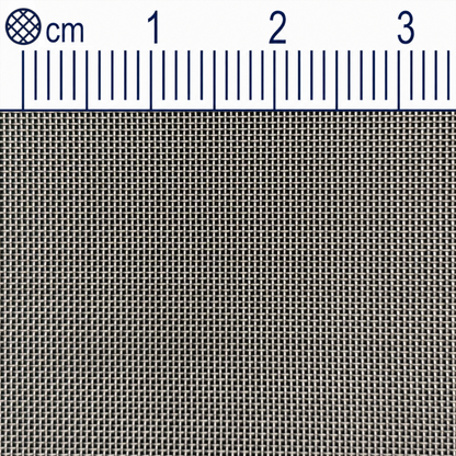 Nerezová drátěná tkanina, velikost oka 0,315 mm (Mesh 50), průměr drátu: 0,2 mm, V2A 1.4301 na míru