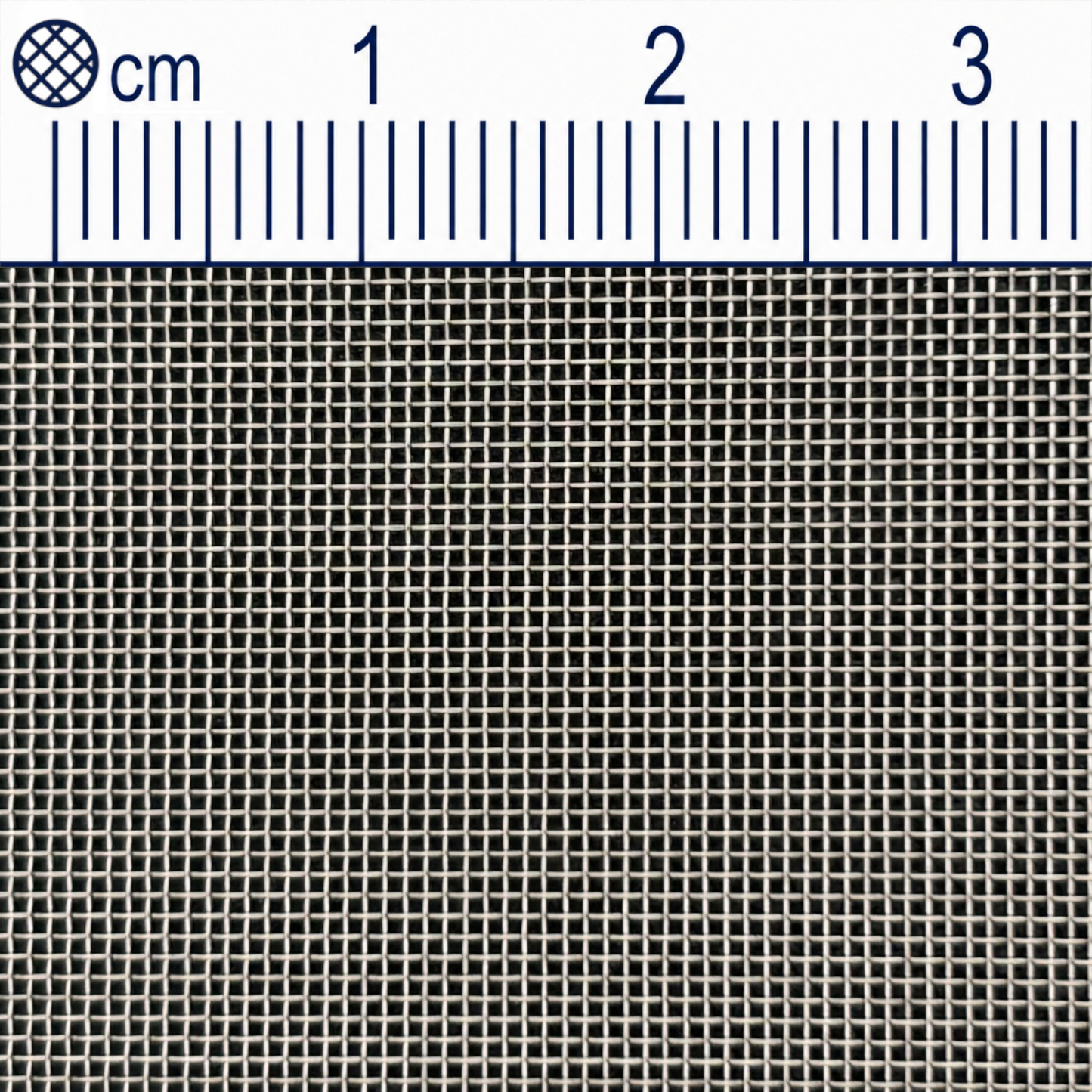 Stainless Steel Wire Mesh – Mesh Size 0.5 mm (Mesh 36), Wire Diameter: 0.2 mm, V2A 1.4301, Cut to Size