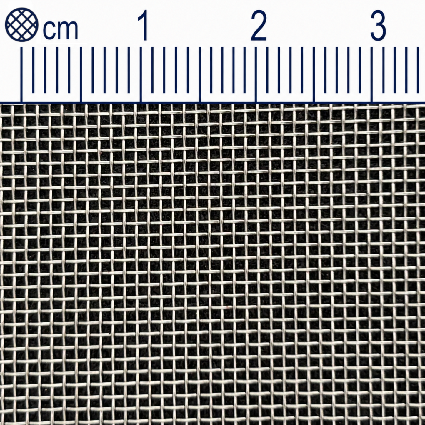 Nerezová drátěná tkanina, velikost oka 0,8 mm (Mesh 24), průměr drátu: 0,32 mm, V2A 1.4301 na míru