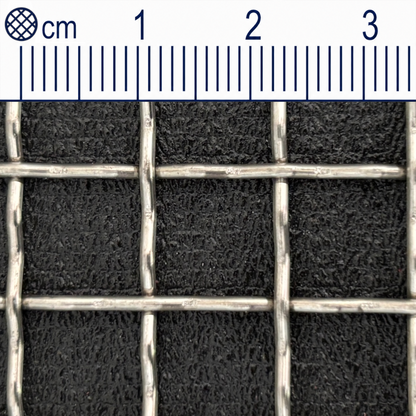 Drahtgewebe Edelstahl Maschenweite 10 mm (Mesh 2,2) Drahtstärke: 1,4 mm V2A 1.4301 nach Maß