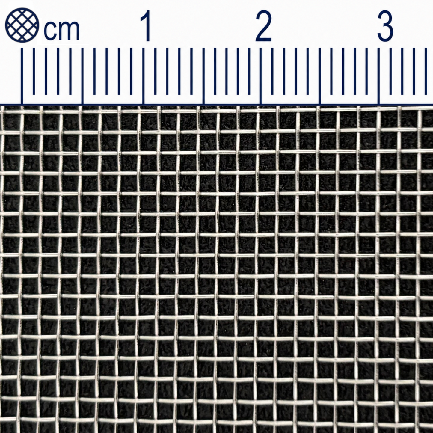 Drátěná tkanina z nerezové oceli, velikost oka 1,25 mm (Mesh 16), průměr drátu: 0,4 mm V2A 1.4301 na míru