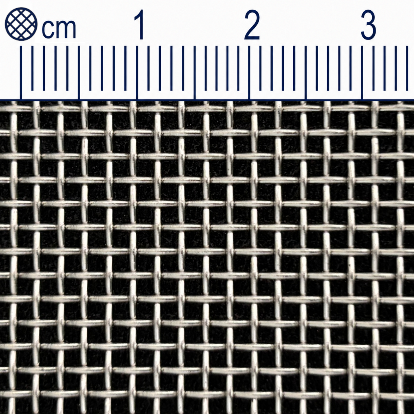 Drahtgewebe Edelstahl Maschenweite 1,4 mm (Mesh 12) Drahtstärke: 0,7 mm V2A 1.4301 nach Maß