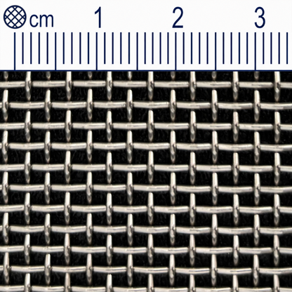 Stainless steel wire mesh mesh size 1.64 mm (Mesh 10) wire thickness: 0.9 mm V2A 1.4301 cut to size