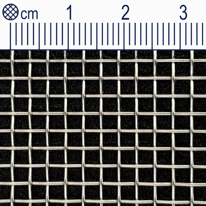 Drahtgewebe Edelstahl Maschenweite 2,5 mm (Mesh 8) Drahtstärke: 0,7 mm V2A 1.4301 nach Maß