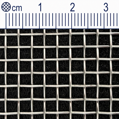 Drahtgewebe Edelstahl Maschenweite 3,1 mm (Mesh 6,5) Drahtstärke: 0,8 mm V2A 1.4301 nach Maß