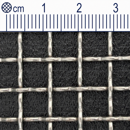 Drahtgewebe Edelstahl Maschenweite 7,1 mm (Mesh 3) Drahtstärke: 1,4 mm V2A 1.4301 nach Maß