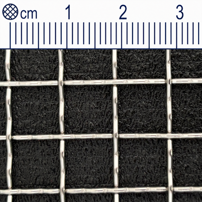 Stainless steel wire mesh, mesh size 8.0 mm (mesh 2.8), wire diameter 1.0 mm, V2A 1.4301, made to measure
