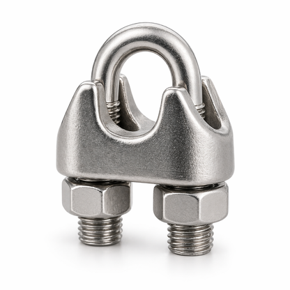 Drahtseilklemme Edelstahl V4A 1.4401 DIN 741
