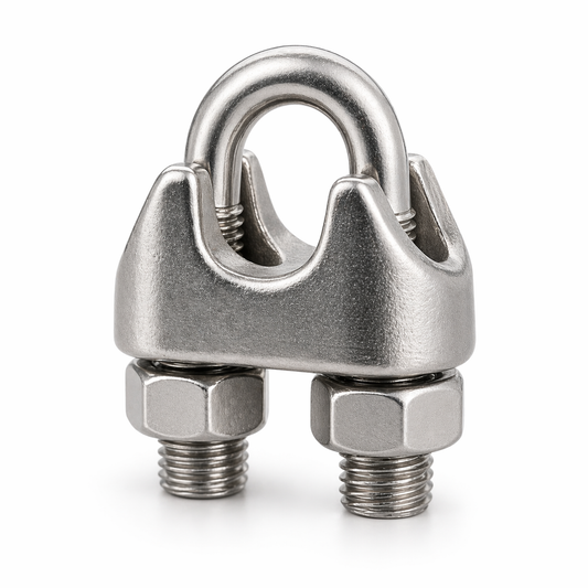 Drahtseilklemme Edelstahl V4A 1.4401 DIN 741