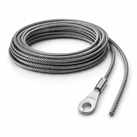 Edelstahl Drahtseil nach Maß (1.4401 V4A) – Augterminal & Lose – Ø 1–10 mm – konfigurierbar
