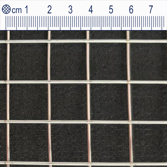 Svařovaná síť z nerezové oceli, velikost oka 19 mm, průměr drátu 1 mm, V2A 1.4301 na míru
