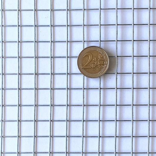 Wühlmausgitter, Maulwurfgitter, Hasendraht Feuerverzinkt Maschenweite 12 x 12 mm Drahtstärke 1 mm nach Maß