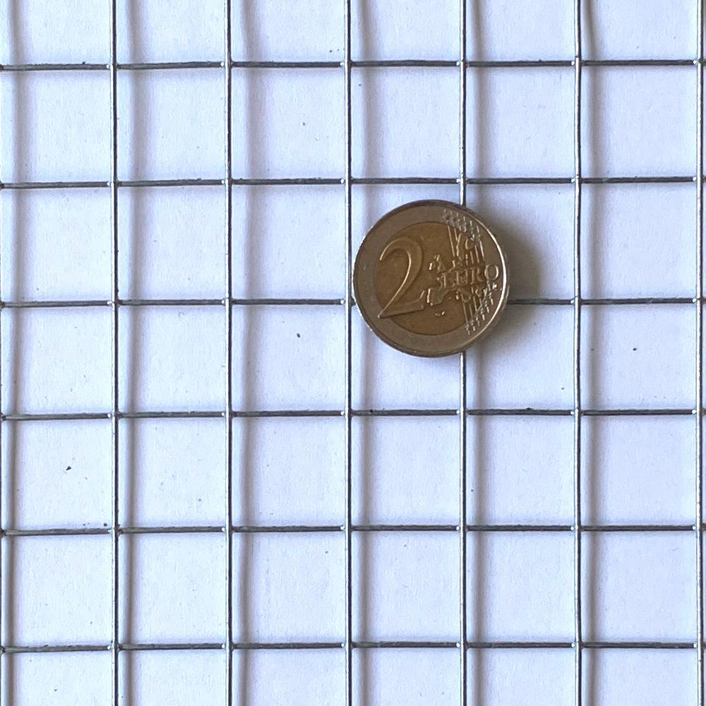 Wühlmausgitter, Maulwurfgitter, Hasendraht Feuerverzinkt Maschenweite 19 x 19 mm Drahtstärke 1 mm nach Maß