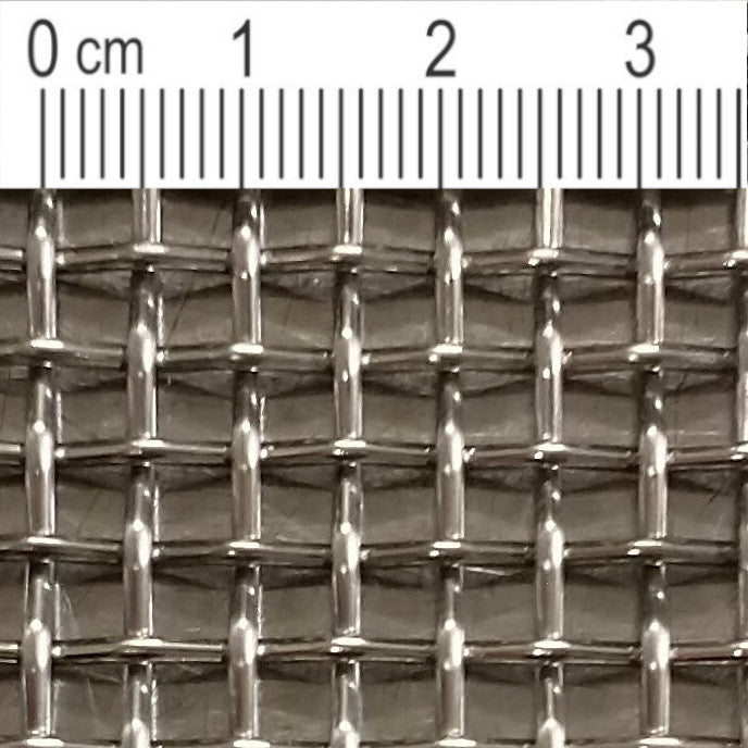 Drahtgewebe Edelstahl Maschenweite 3,0 mm (Mesh 6) V2A 1.4301 nach Maß