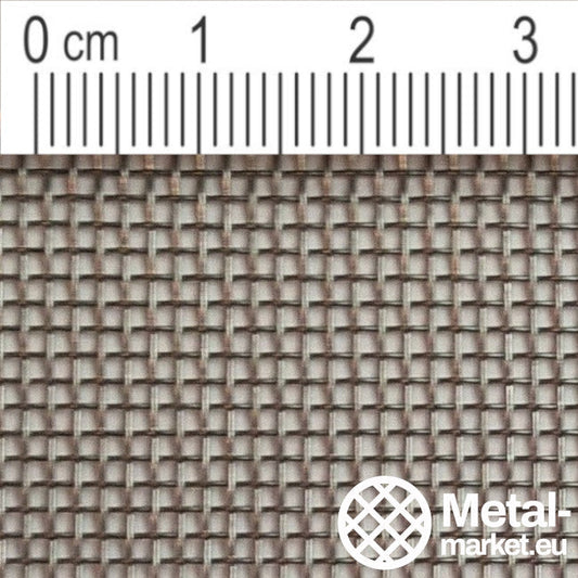 Drahtgewebe Edelstahl Maschenweite 1,25 mm (Mesh 16) V4A 1.4401 nach Maß